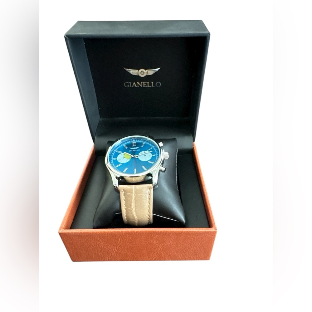 Gianello Prism Beige Men Watch New